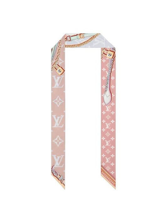 Ultimate Monogram BB Bandeau Scarf White - LOUIS VUITTON - BALAAN 1