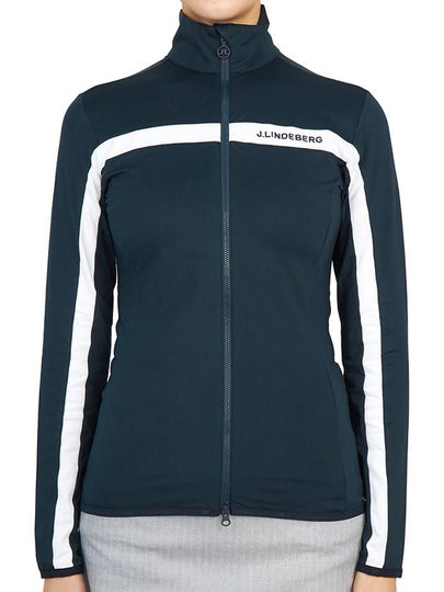 Zenith full zip-up jacket navy - J.LINDEBERG - BALAAN 2