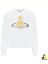 Time Machine Raglan Sweatshirt White - VIVIENNE WESTWOOD - BALAAN 2