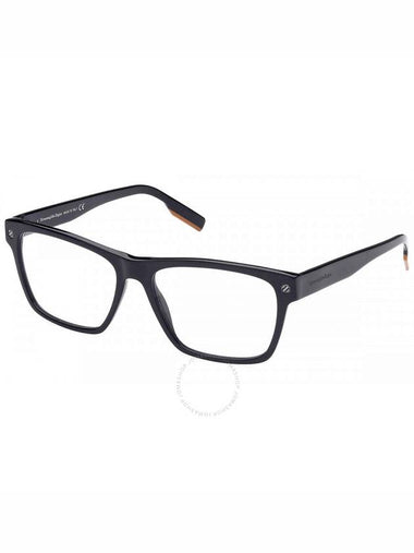 Ermenegildo Zegna Demo Rectangular Men's Eyeglasses EZ5231 001 56 - ERMENEGILDO ZEGNA - BALAAN 1