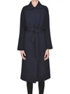 Manuela 1 Virgin Wool Single Coat Ultramarine - MAX MARA - BALAAN 5