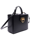 Trifolio Box Tote Bag Black - SALVATORE FERRAGAMO - BALAAN 4