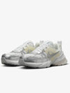 V2K Run Low Top Sneakers Metallic Silver White - NIKE - BALAAN 6