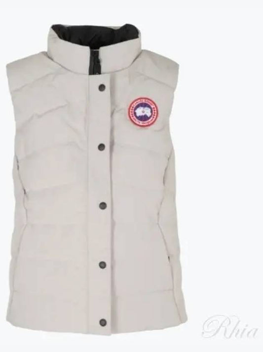 Women's Freestyle Quilted Padding Vest Limestone - CANADA GOOSE - BALAAN 2