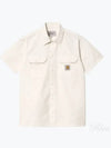 logo patch short sleeve shirt I027580 - CARHARTT WIP - BALAAN 2