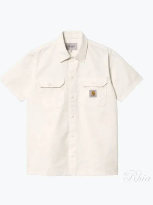 logo patch short sleeve shirt I027580 - CARHARTT WIP - BALAAN 2