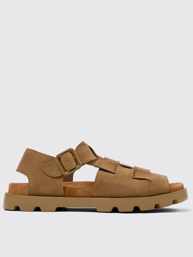 Brutus Nubuck Sandals Brown - CAMPER - BALAAN 2