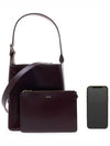 Sock Virginie Strap Small Tote Bag Burgundy - A.P.C. - BALAAN 8