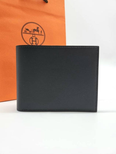 Citizen Twill Silk Men's Bicycle Wallet Swift Black - HERMES - BALAAN 2