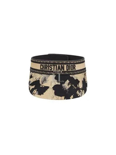 D Smash Blossom Visor Black - DIOR - BALAAN 2