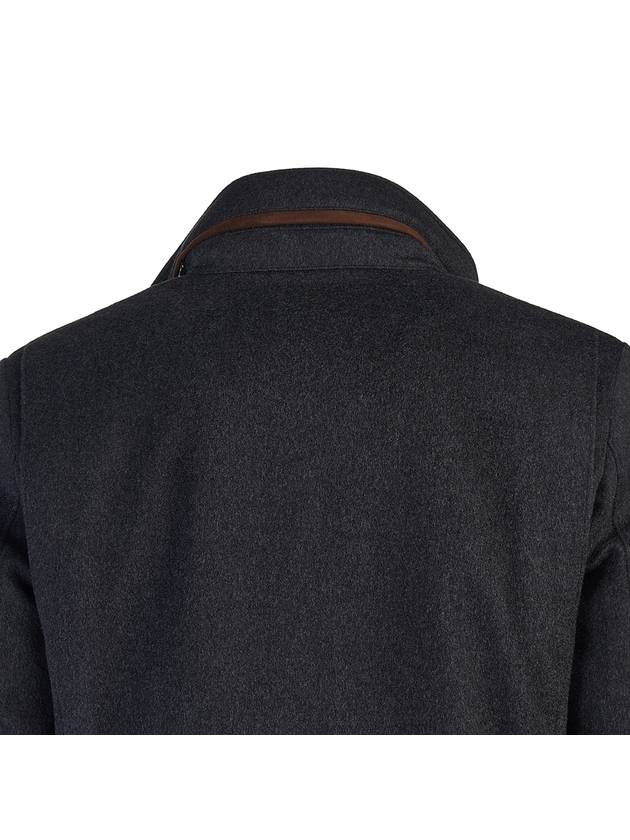 Traveller Cashmere Zip Up Jacket Navy Blue - LORO PIANA - BALAAN 7