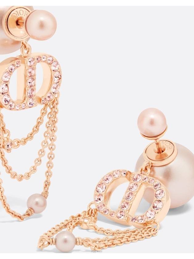 Tribales Pearl Earring Pink - DIOR - BALAAN 4