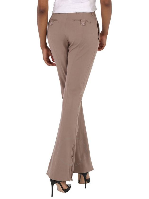 Acne Studios Ladies Mink Brown Pemilia High Waist Flare Trousers, Brand Size 38 (US Size6 ) - ACNE STUDIOS - BALAAN 3