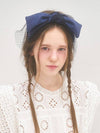 Serre Tete Lace Bunny Blue - BROWN HAT - BALAAN 1