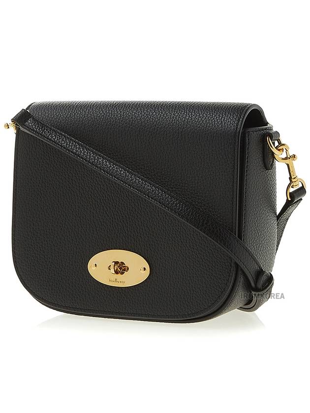 Darley Satchel Classic Grain Small Cross Bag Black - MULBERRY - BALAAN 3