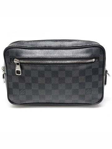 N41664 Damier graphite canvas Kasai clutch - LOUIS VUITTON - BALAAN 1