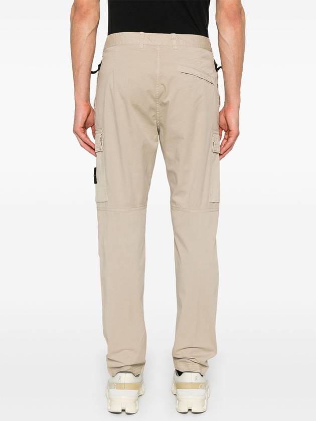 Stone Island Trousers Beige - STONE ISLAND - BALAAN 4