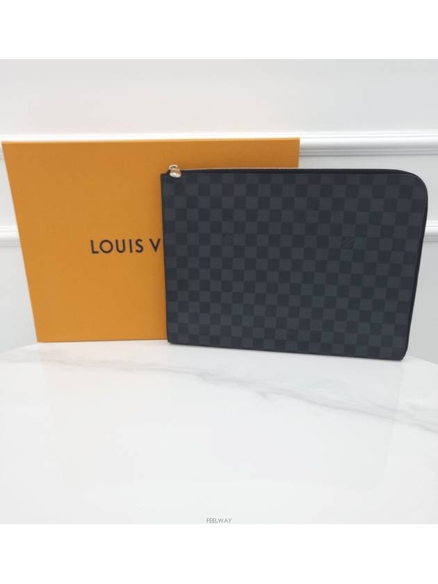 Damier Pochette Jour Clutch - LOUIS VUITTON - BALAAN 6