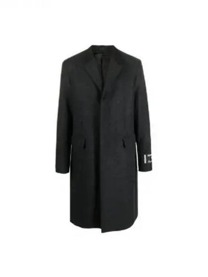 Tailored Wool Blend Single Coat Dark Grey - ACNE STUDIOS - BALAAN 2