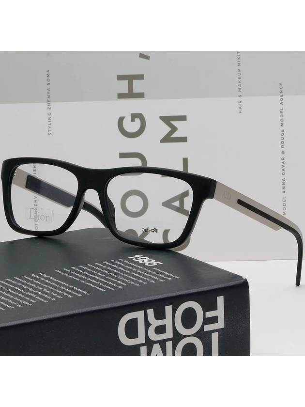 Glasses frame BLACKTIE184 5LH men women square horn frame - DIOR - BALAAN 2