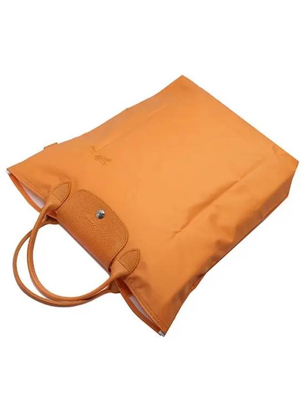 Le Pliage Green Medium Tote Bag Orange - LONGCHAMP - BALAAN 3