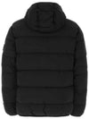 Seamless Logo Nylon Hooded Padded Jacket Black - STONE ISLAND - BALAAN 4