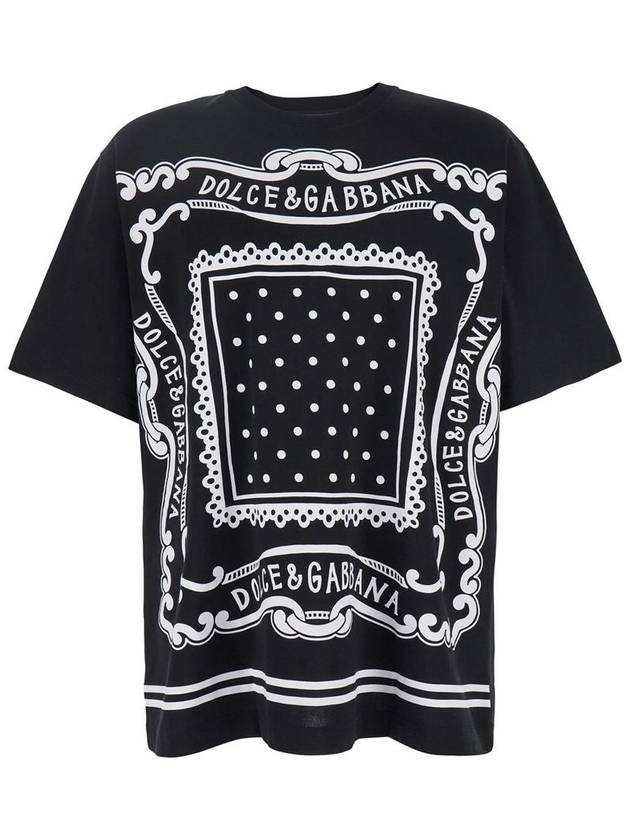 Dolce & Gabbana Printed T-Shirt - DOLCE&GABBANA - BALAAN 1