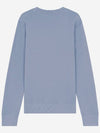 Fox Head Patch Regular Sweatshirt Blue - MAISON KITSUNE - BALAAN 3