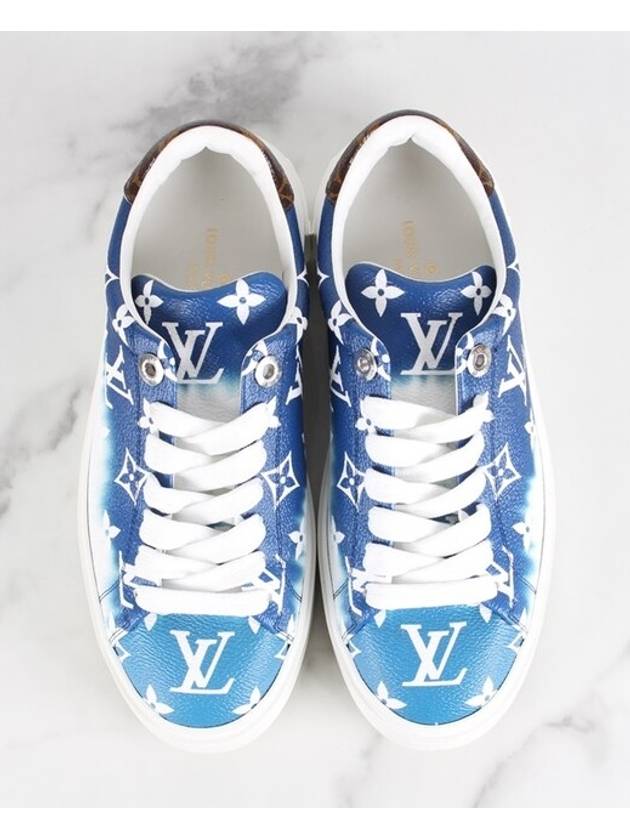 Monogram Time Out Sneakers Blue 36 230 - LOUIS VUITTON - BALAAN 9