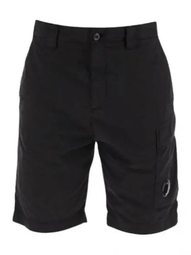 50 Fili Cargo Shorts Black - CP COMPANY - BALAAN 2