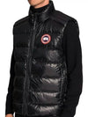 Crofton Logo Patch Padding Vest Black - CANADA GOOSE - BALAAN 3