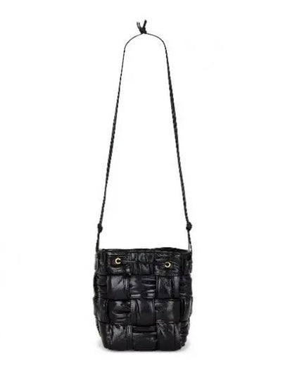 Cassette Mini Bucket Bag Black - BOTTEGA VENETA - BALAAN 2