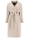 Women's Regina Resina Wool Double Coat Light Beige - MAX MARA - BALAAN 3