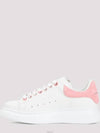 Oversized Leather Low Top Sneakers White Pink - ALEXANDER MCQUEEN - BALAAN 4