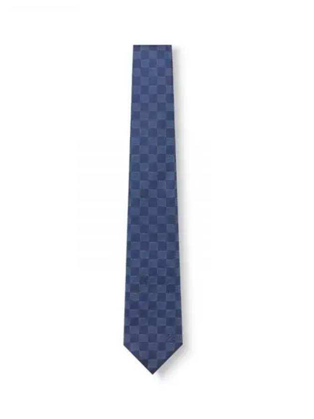 Damier Classic Tie Blue - LOUIS VUITTON - BALAAN 2