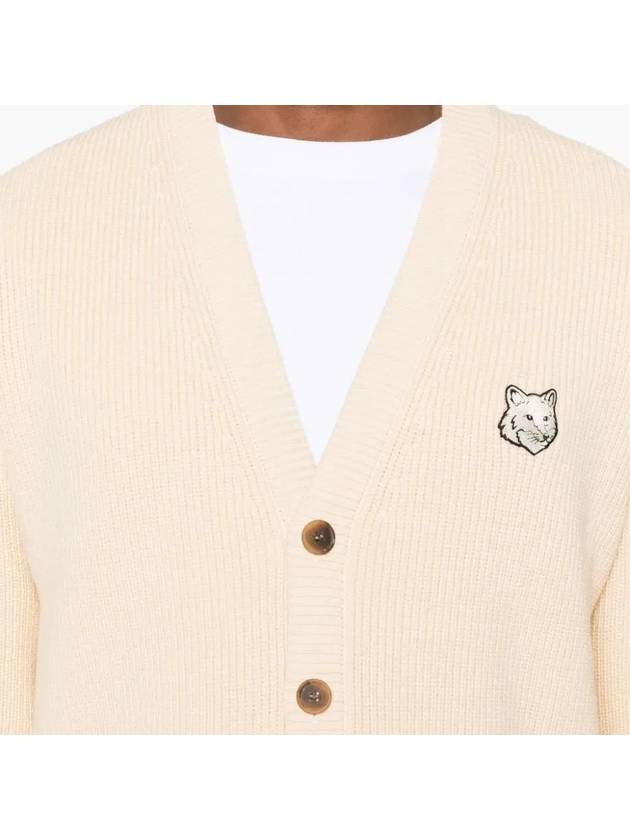 Maison Kitsune Bold Fox Head Patch Men s Cotton Cardigan MM00506 P205 - POLO RALPH LAUREN - BALAAN 5