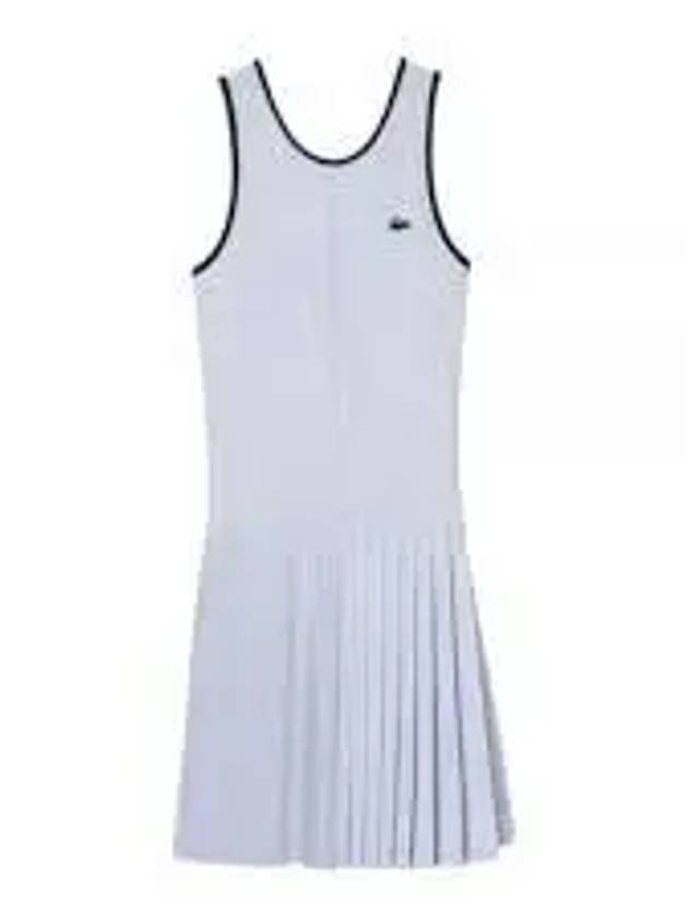 Sports Stretch Short Dress Light Blue - LACOSTE - BALAAN 2