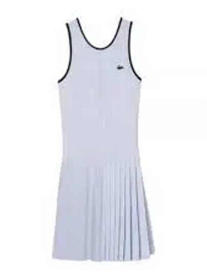 Sports Stretch Short Dress Light Blue - LACOSTE - BALAAN 2