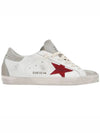 Superstar Low Top Sneakers Red White - GOLDEN GOOSE - BALAAN 3