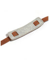 Snap hook leather strap Cuba Libre - BLEU DE CHAUFFE - BALAAN 4