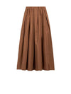 Tripoli Pleated Skirt Brown - S MAX MARA - BALAAN 2