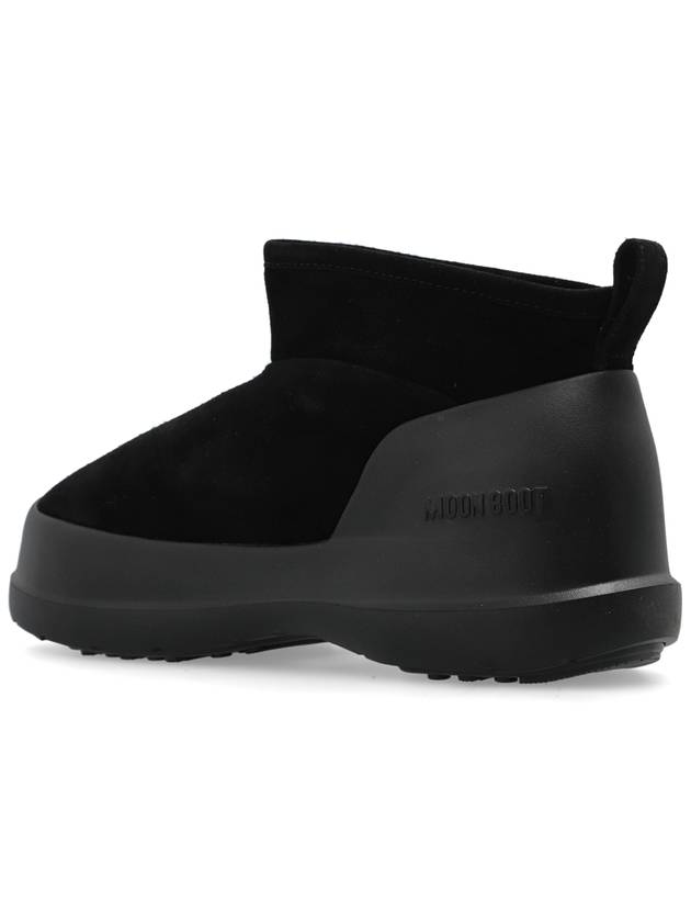 Moon Boot Snow Boots MB Luna Low Suede, Men's, Black - MOON BOOT - BALAAN 5