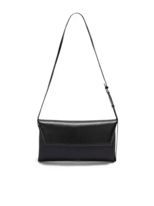 Folded Small Shoulder Bag Black - JIL SANDER - BALAAN 2