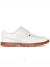 Men'S Perforated Brogue Gallivanter Spikeless White - G/FORE - BALAAN 3