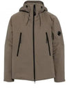 Protech Hooded Padding Walnut - CP COMPANY - BALAAN 1