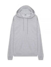 Logo Print Cotton Hoodie Grey - MSGM - BALAAN 2