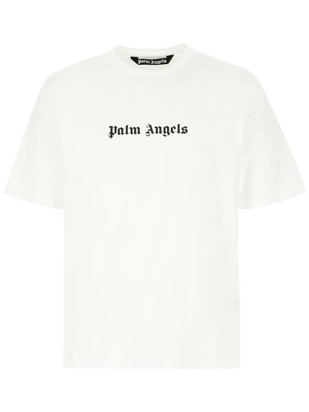 Palm Angels T-Shirt With Logo - PALM ANGELS - BALAAN 1