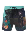 Graphic Print Drawstring Swim Shorts Blue - ETRO - BALAAN 1