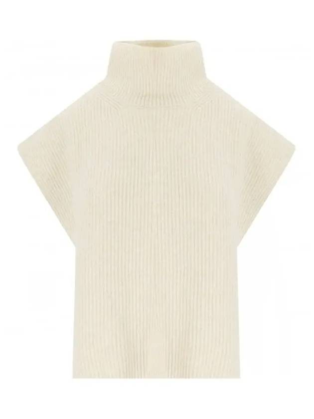 24SS POLO high neck knit vest ivory 2415351021 001 - MAX MARA - BALAAN 1