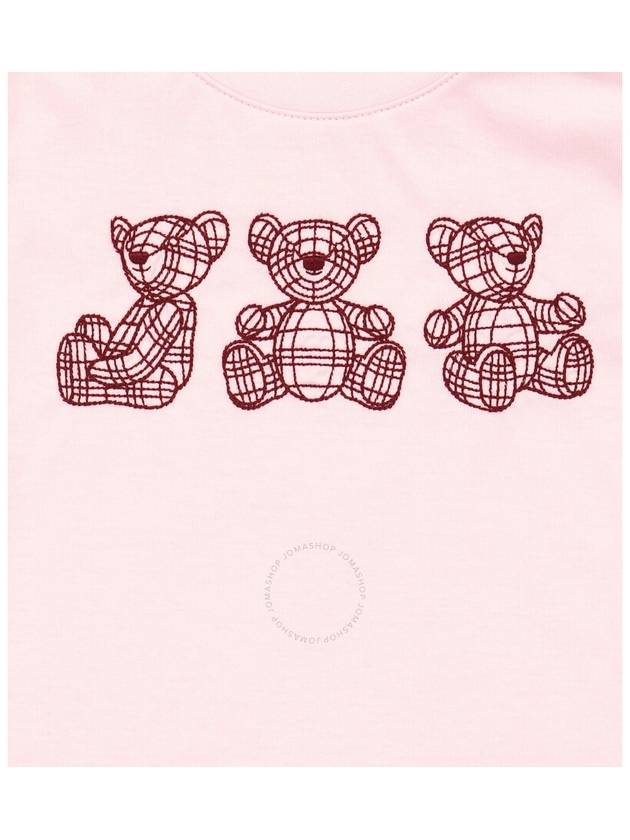 Burberry Girls Bear Trio Embroidered T Shirt Size 2Y - BURBERRY - BALAAN 3